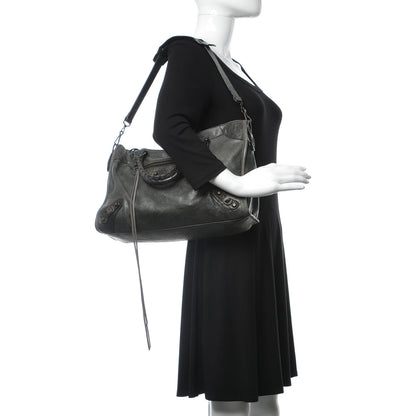 Balenciaga Agneau Classic Hardware City Grey 2 of 16