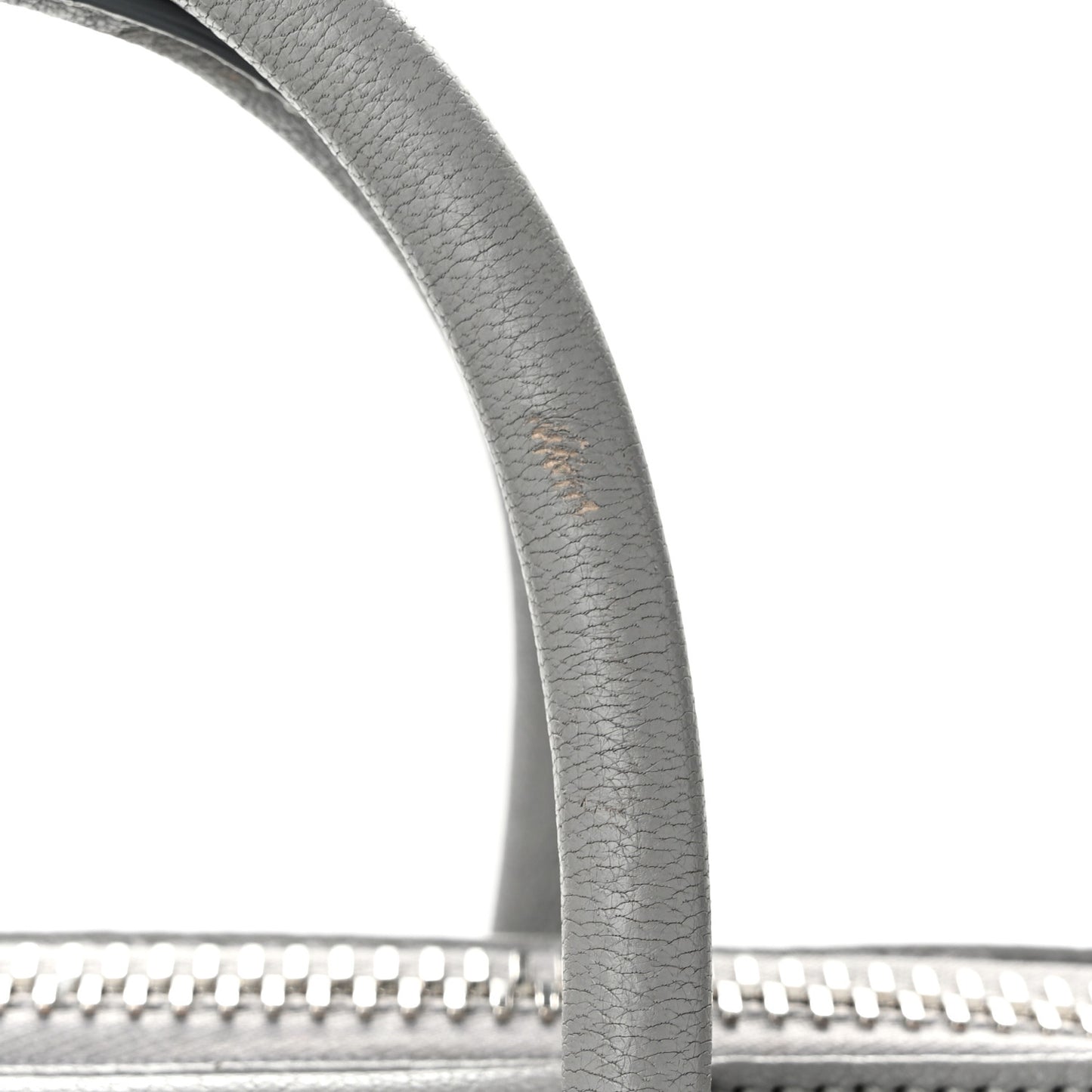 Sugar Goatskin Medium Antigona Pearl Grey