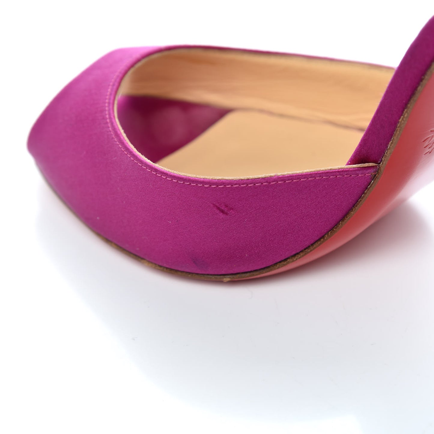 Satin Crystal Pensamoi 120 Pumps 36 Eveque Papaye