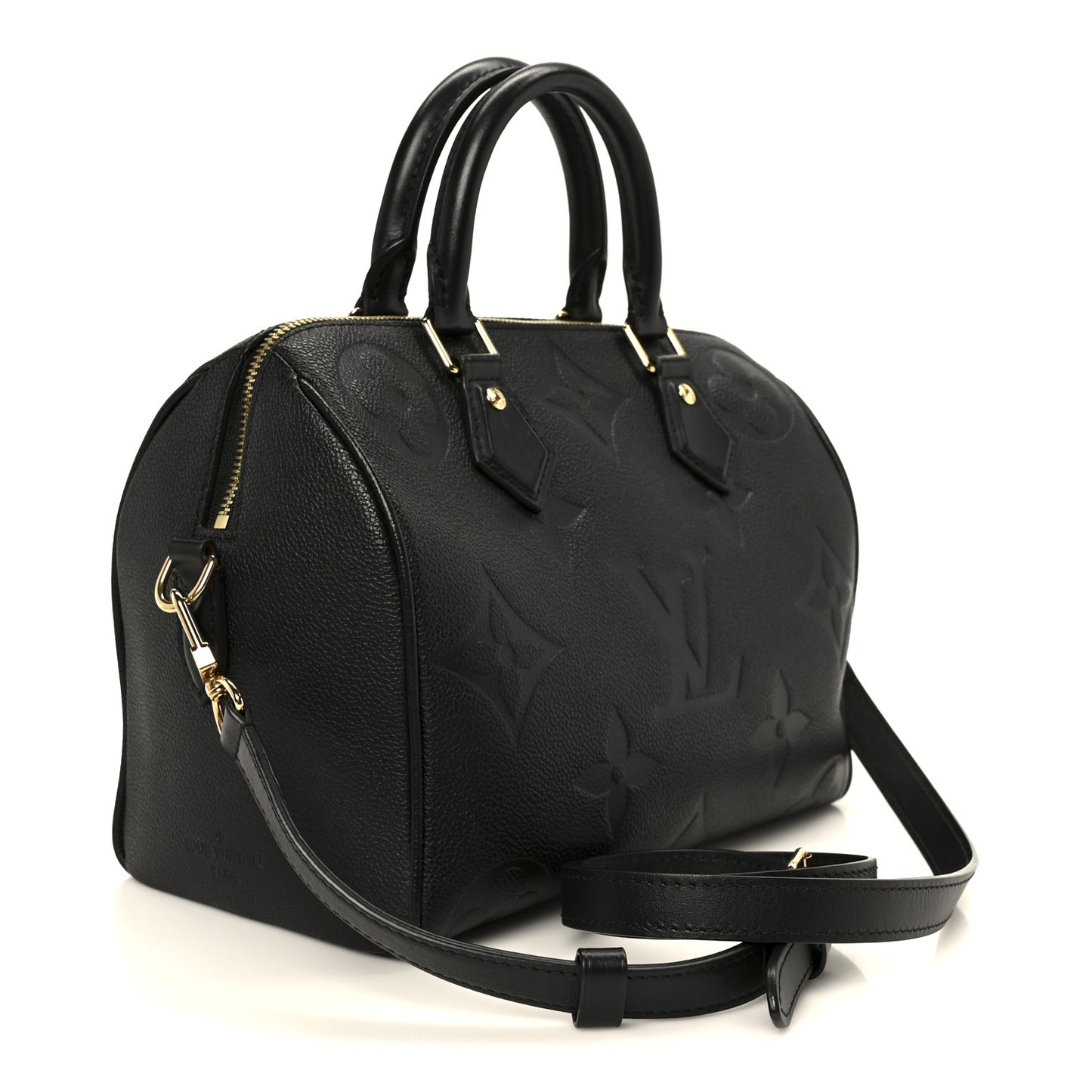 Empreinte Monogram Giant Speedy Bandouliere 25 Black