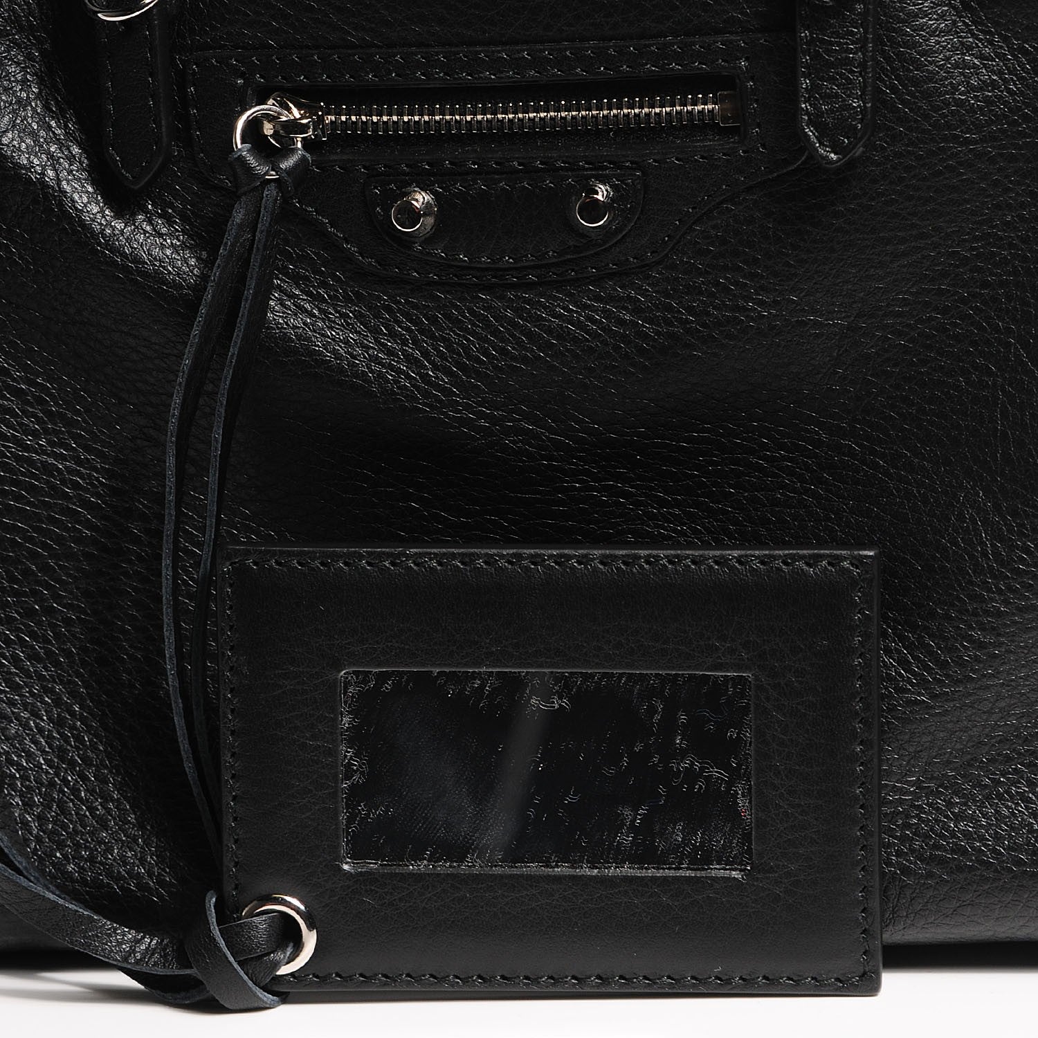 Balenciaga Calfskin Papier Mini A4 Tote Black 9 of 11