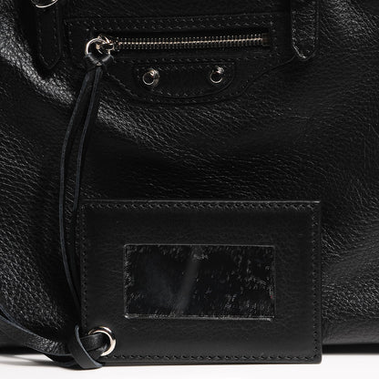 Balenciaga Calfskin Papier Mini A4 Tote Black 9 of 11