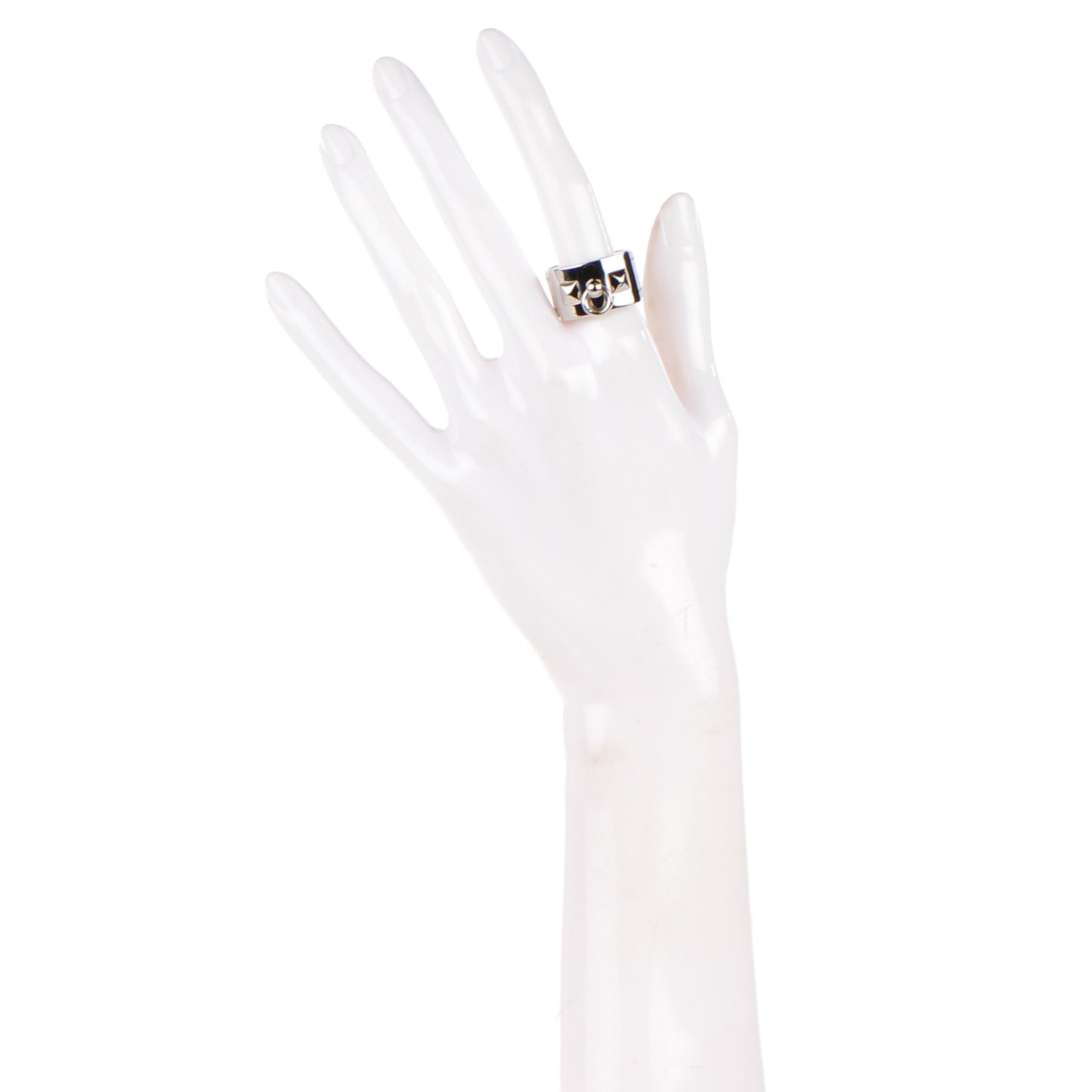 Palladium Epsom Collier De Chien CDC Ring 9 White