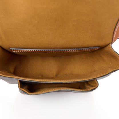 Celine Triomphe Canvas Medium Folco Bag Tan 5 of 10