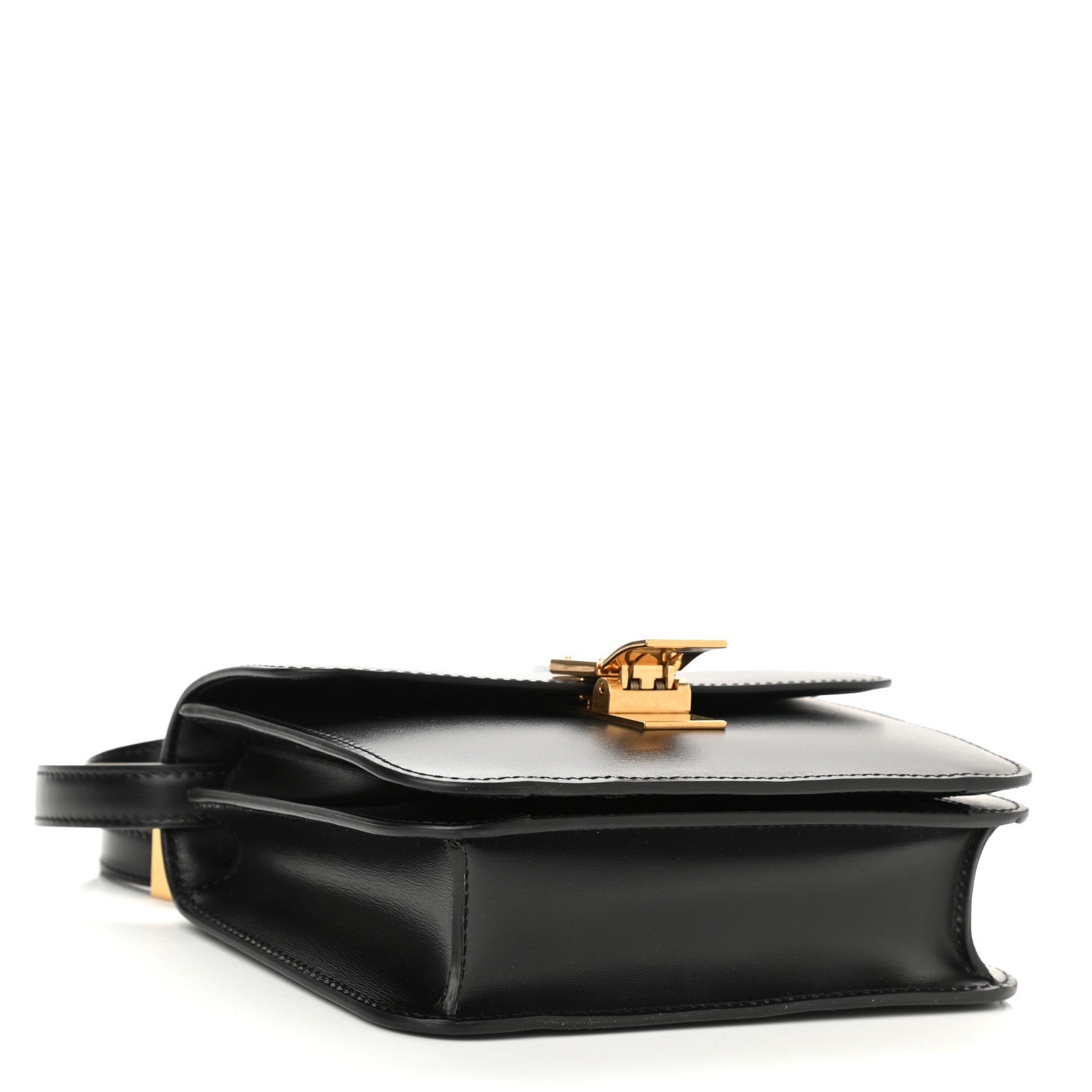 Celine Box Calfskin Teen Classic Box Flap Bag Black 4 of 8