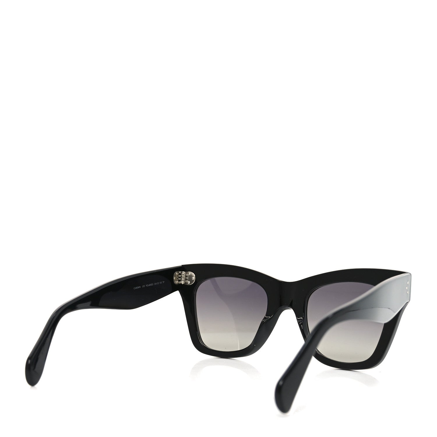 Celine Polarized Sunglasses CL4004IN Black 4 of 7