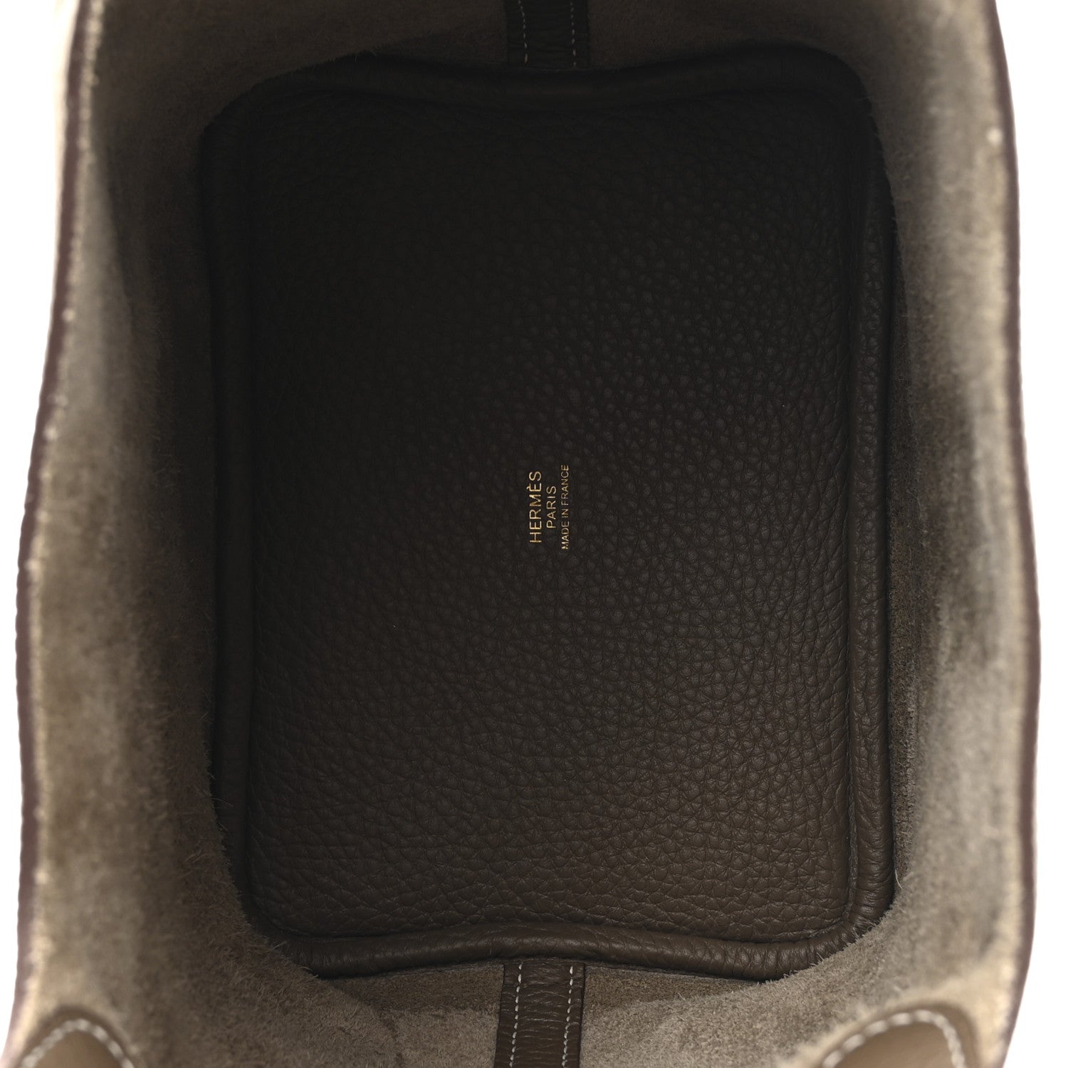 Hermes Taurillon Clemence Picotin Lock 18 PM Etoupe 5 of 13