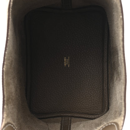 Hermes Taurillon Clemence Picotin Lock 18 PM Etoupe 5 of 13