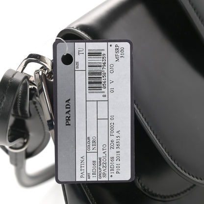 Prada Spazzolato Sidonie Shoulder Bag Black 15 of 15