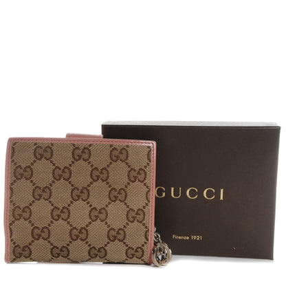 Gucci Monogram Twins French Wallet Rose 5 of 8