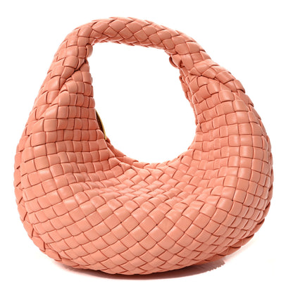 Bottega Veneta Lambskin Padded Intrecciato Mini Jodie Peachy 1 of 8