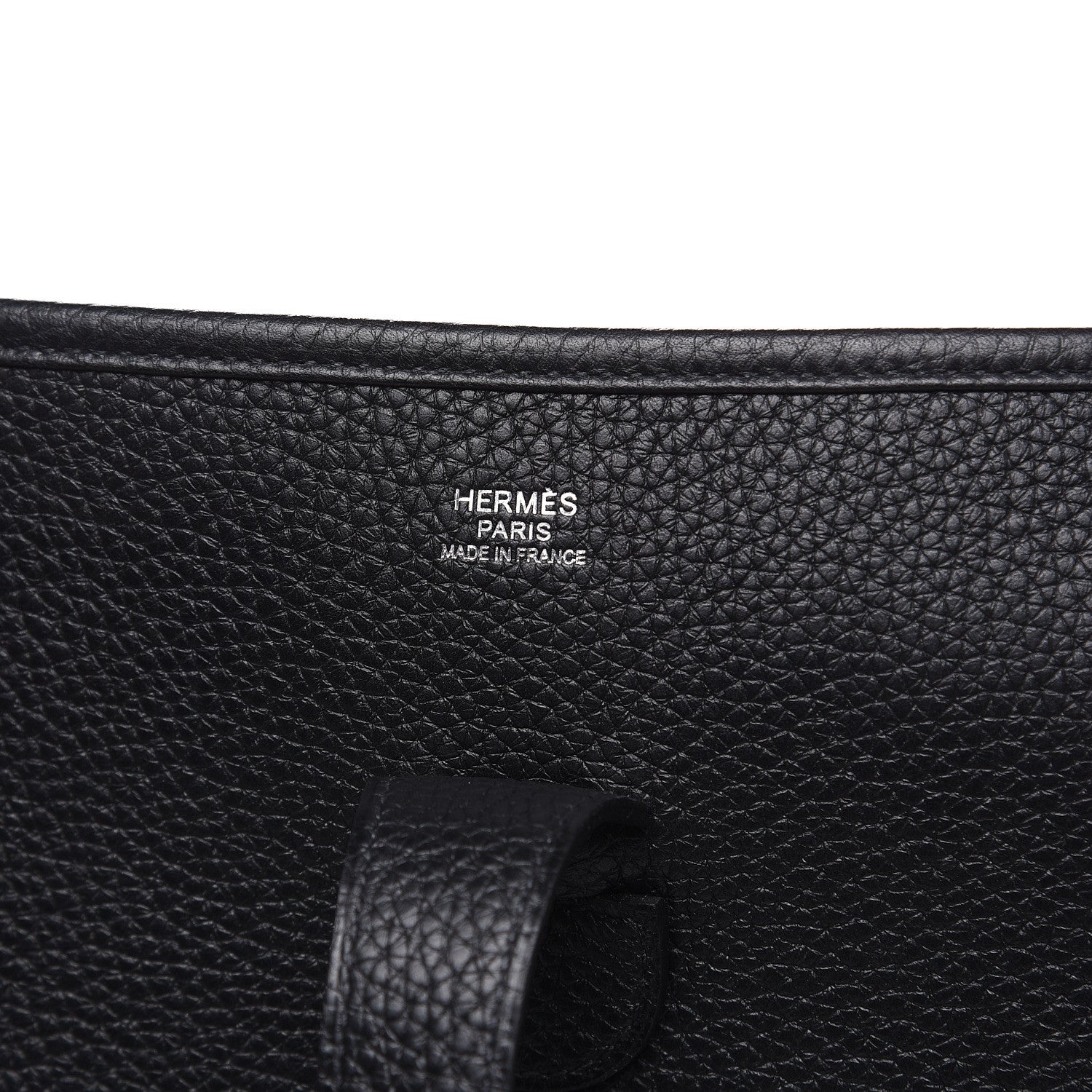 Hermes Togo Evelyne III GM Black 6 of 9