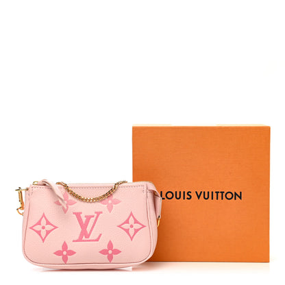 Louis Vuitton Empreinte Monogram Giant By The Pool Mini Pochette Accessories Bouton De Rose 7 of 7