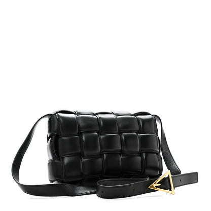 Bottega Veneta Nappa Maxi Intreccio Padded Cassette Crossbody Bag Black Black 3 of 10