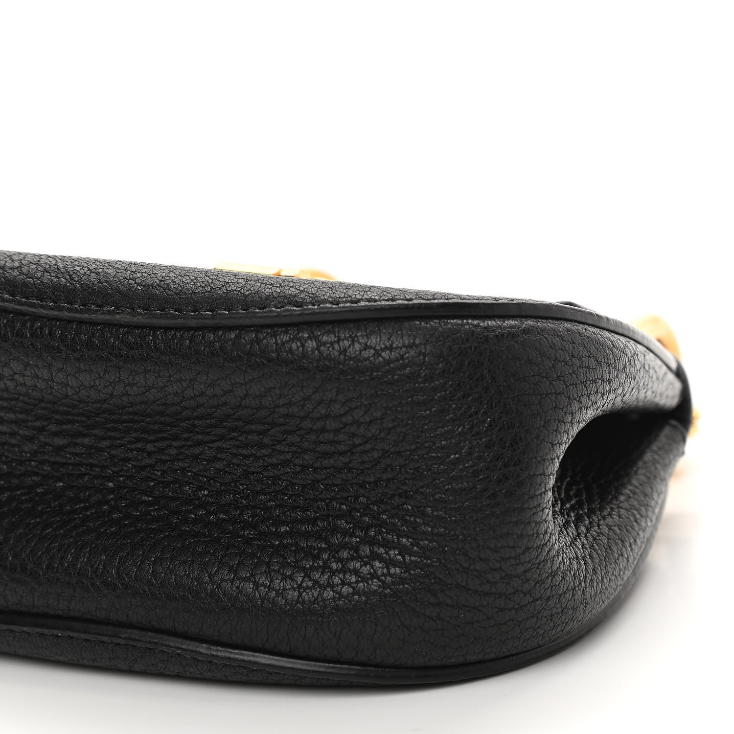 Chloe Grained Lambskin Mini Drew Shoulder Bag Black 12 of 12