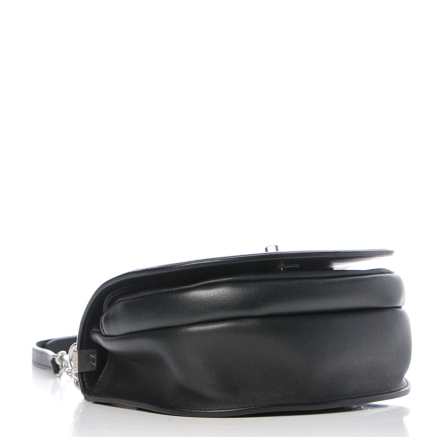 Chanel Calfskin Coco Eyelets Small Flap Bag Black 4 of 8