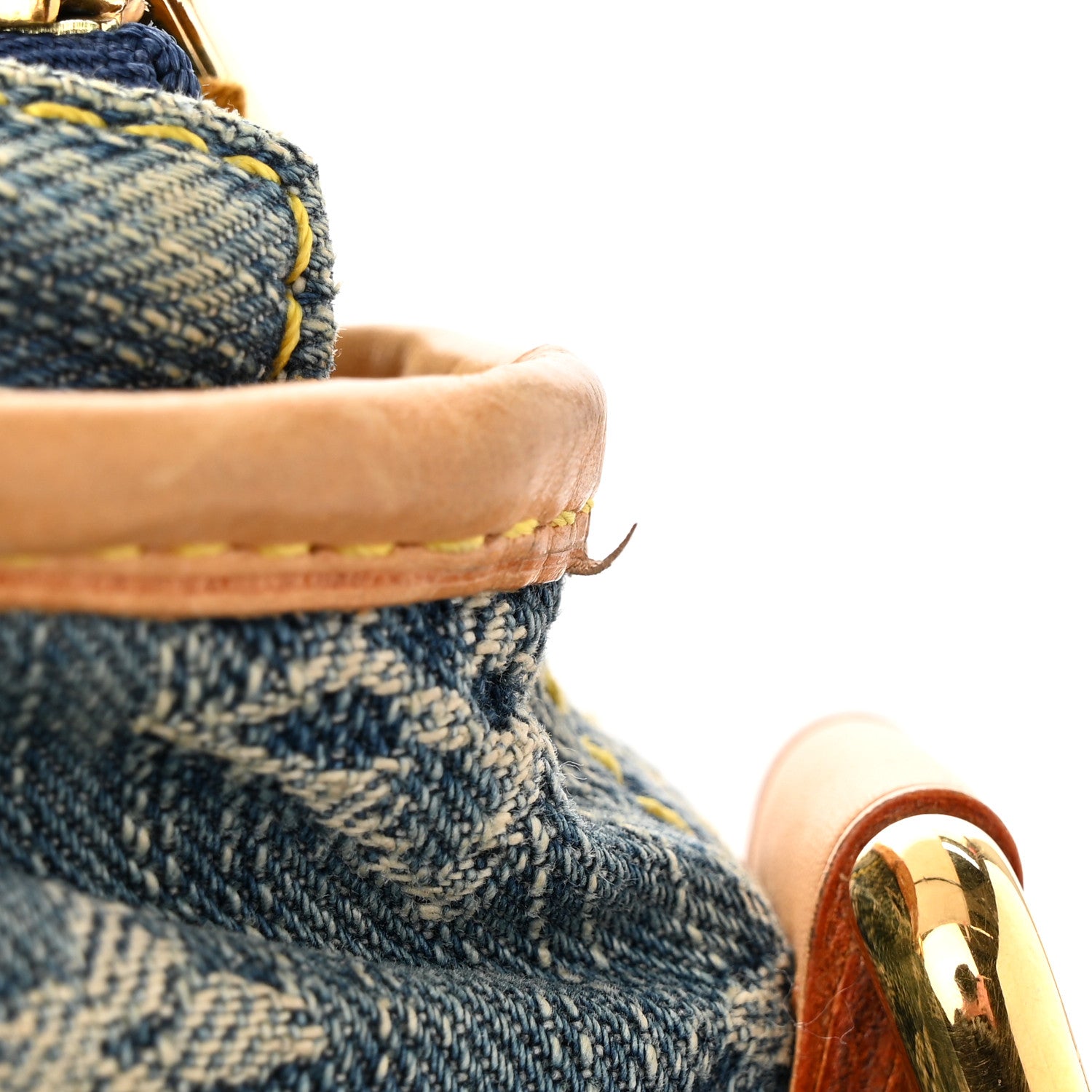 Louis Vuitton Denim Neo Cabby MM Blue 14 of 15