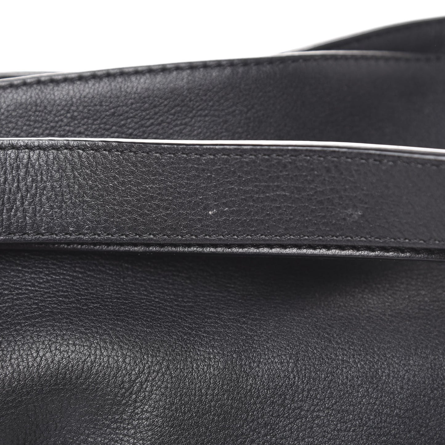 Calfskin Small Flamenco Knot Bag Black