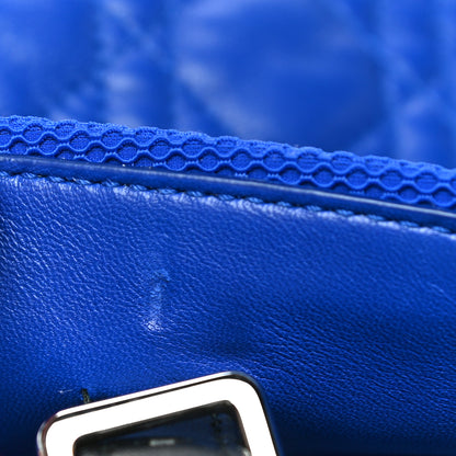 Christian Dior Lambskin Mesh Cannage Embroidered Large Stardust Backpack Blue 13 of 19