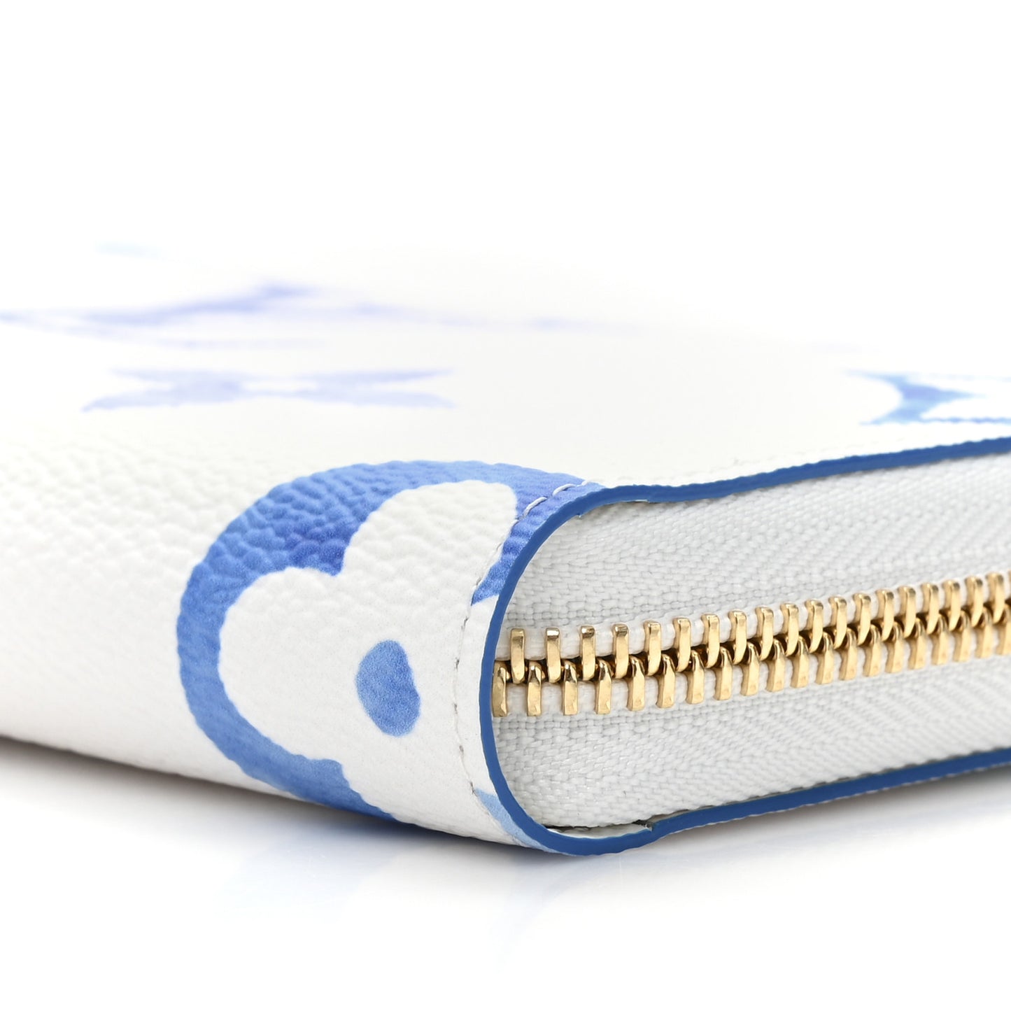 Monogram Giant By The Pool Zippy Wallet Resort Blue