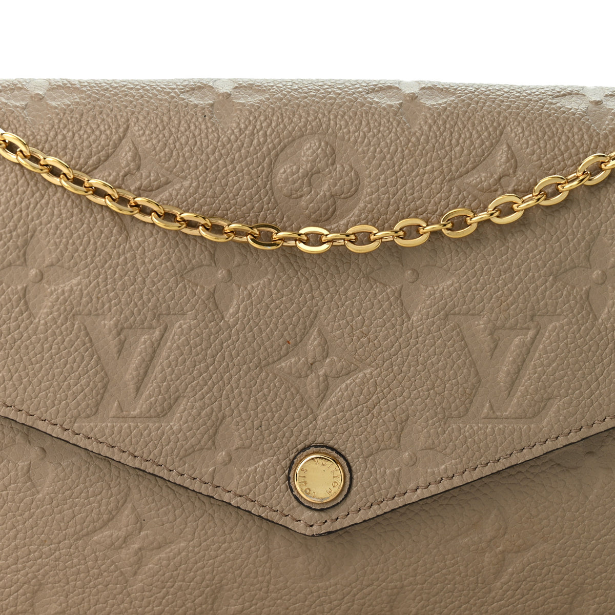 Empreinte Pochette Felicie Chain Wallet Tourterelle