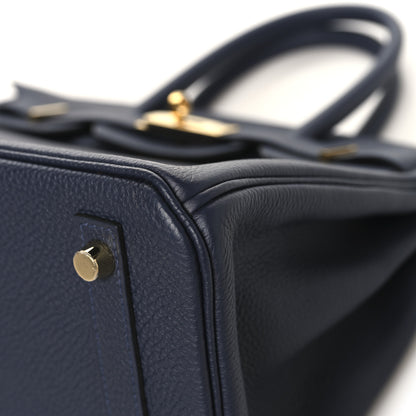 Hermes Togo Birkin 30 Bleu Nuit 10 of 13
