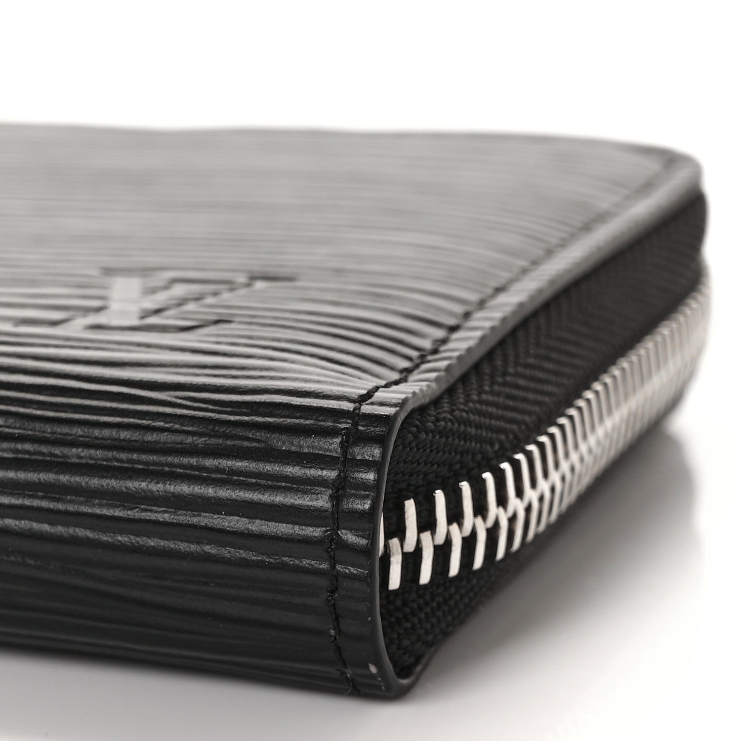 Louis Vuitton Epi Clemence Wallet Black 8 of 9