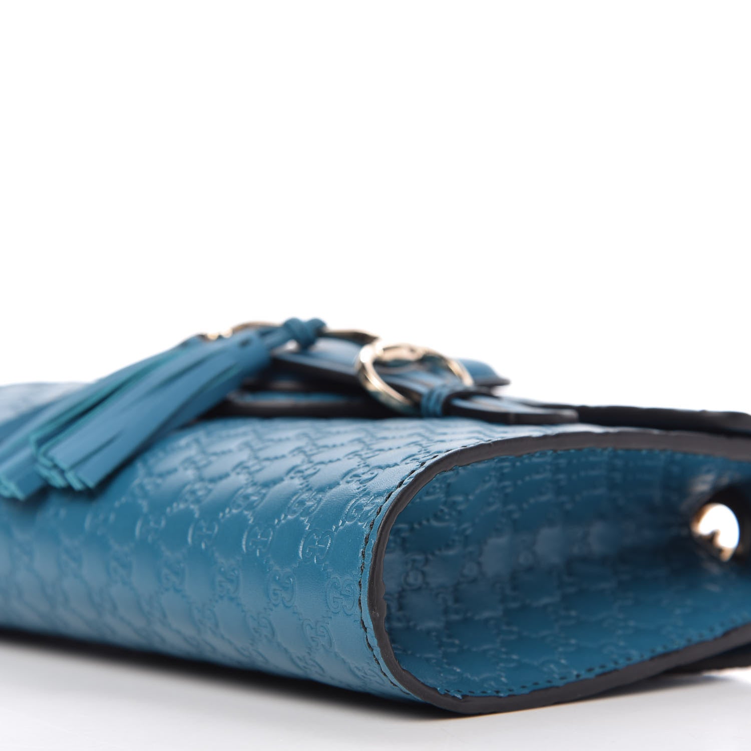 Gucci Microguccissima Mini Emily Shoulder Bag Deep Cobalt 7 of 10