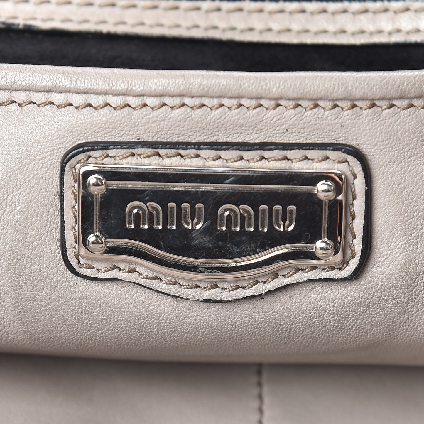 Vitello Soft Calfskin Shopping Tote Fumo