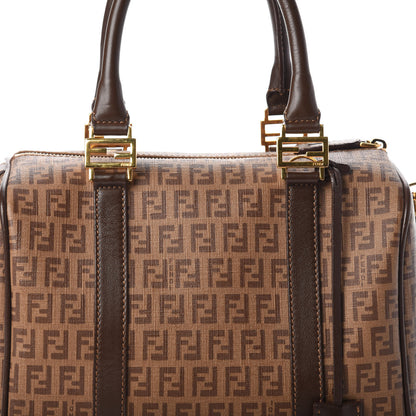 Fendi Zucchino Spalmati Vitello Boston Nocciola Castagna 7 of 9