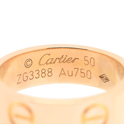Cartier 18K Yellow Gold 5.5mm LOVE Ring 50 5.25 4 of 6