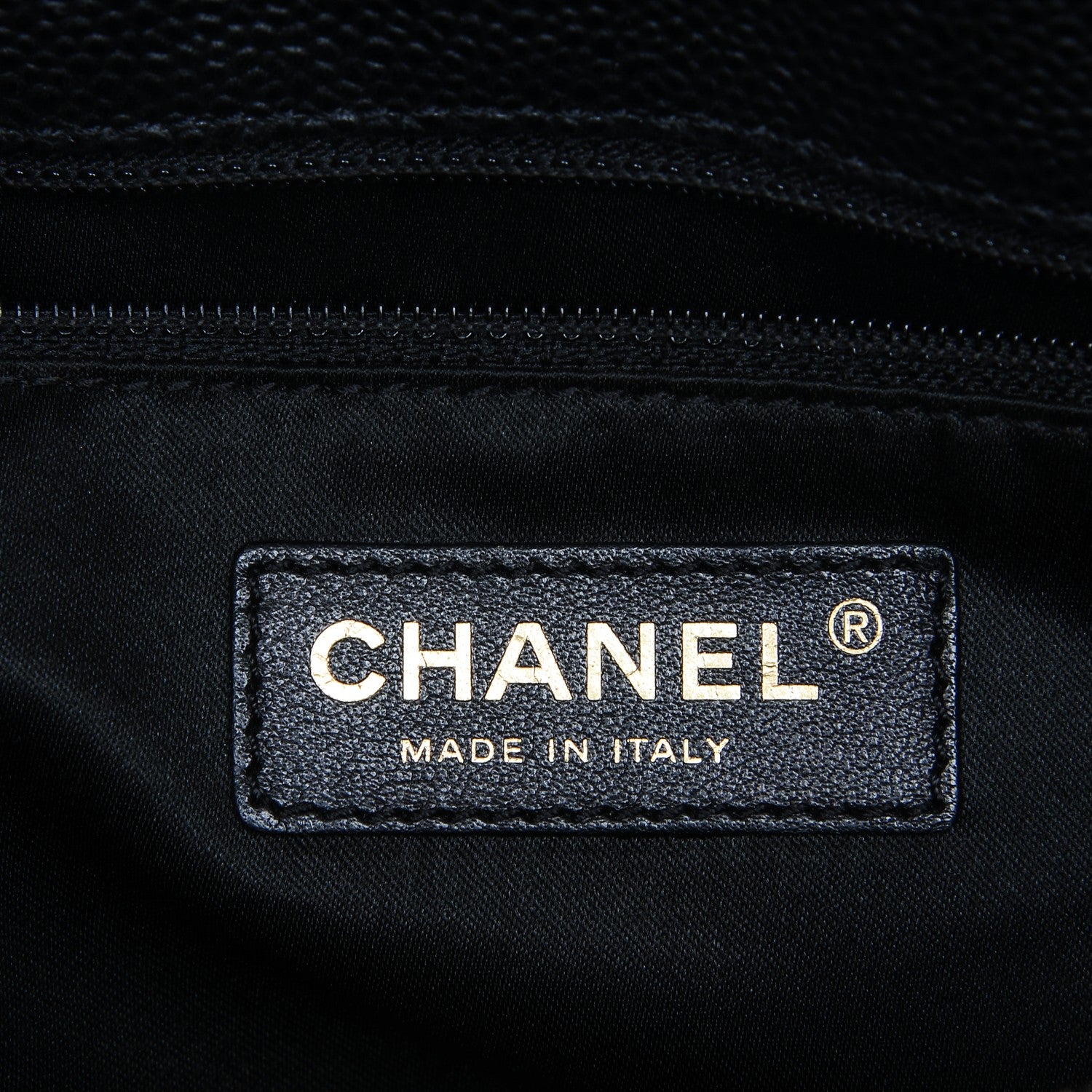 Chanel Caviar Quilted Grand Shopping Tote GST Black 6 of 7