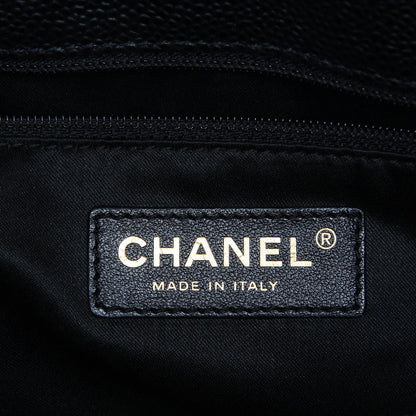 Chanel Caviar Quilted Grand Shopping Tote GST Black 6 of 7