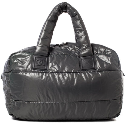 Chanel Nylon Coco Cocoon Tote Grey 1 of 10
