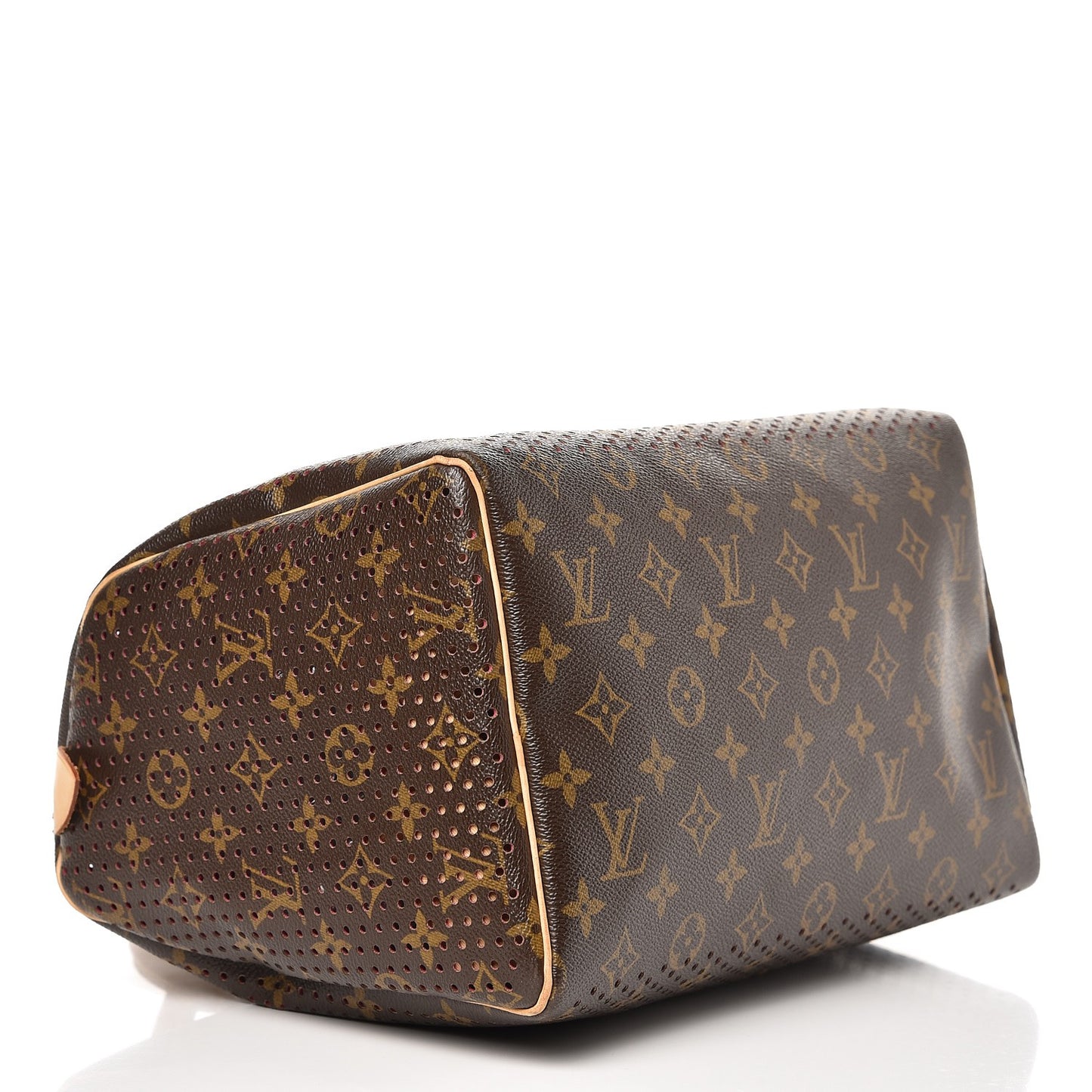 Monogram Perforated Speedy 30 Fuchsia