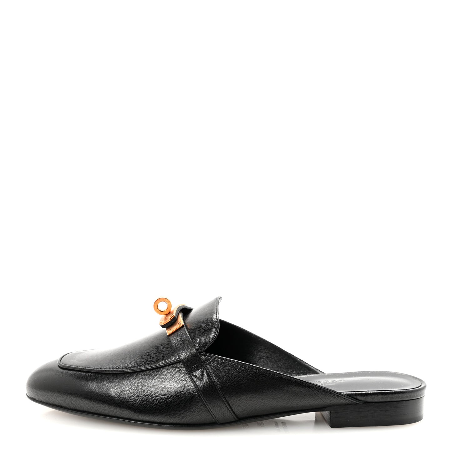 Goatskin Oz Mules 38.5 Black