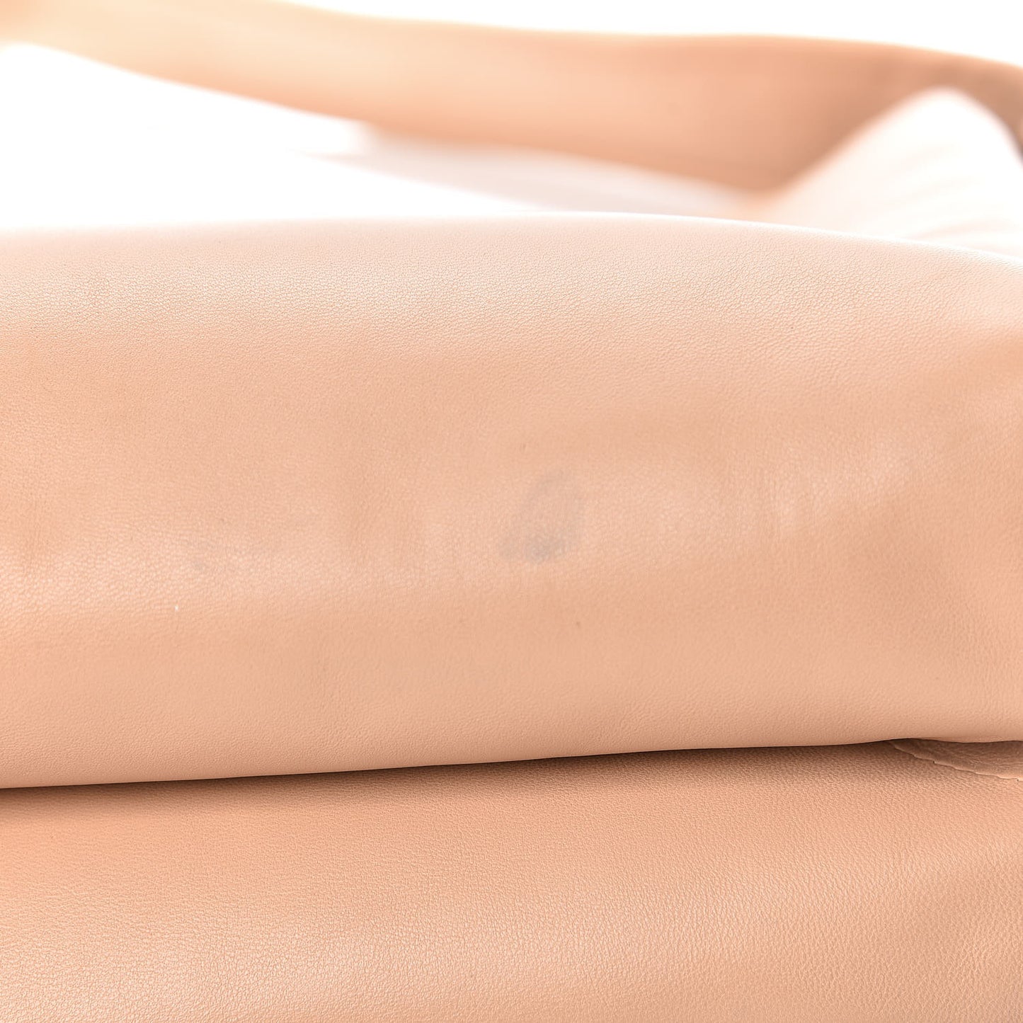 Lambskin Medium Knotted Bag Nude