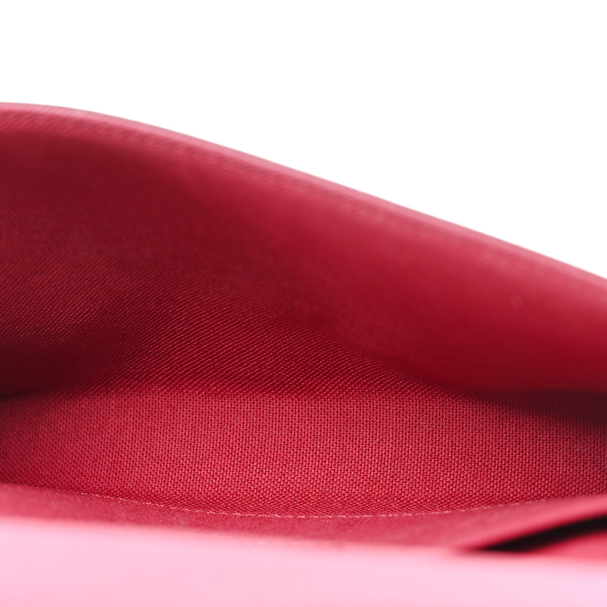 Monogram Pochette Felicie Chain Wallet Fuchsia