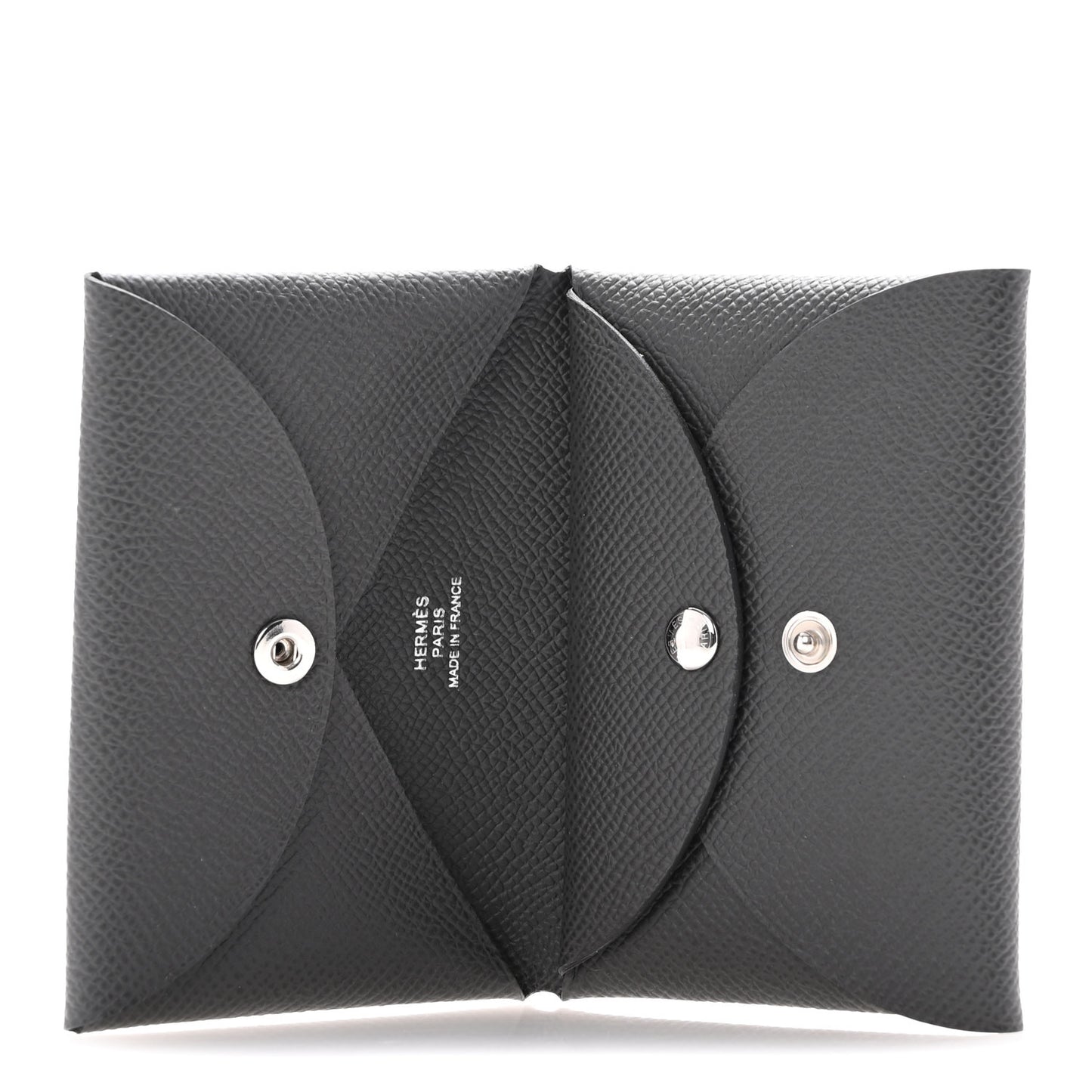 Epsom Calvi Duo Card Case Graphite