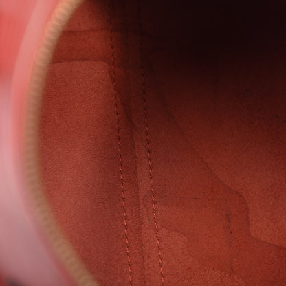 Louis Vuitton Epi Speedy 25 Castillan Red 8 of 14