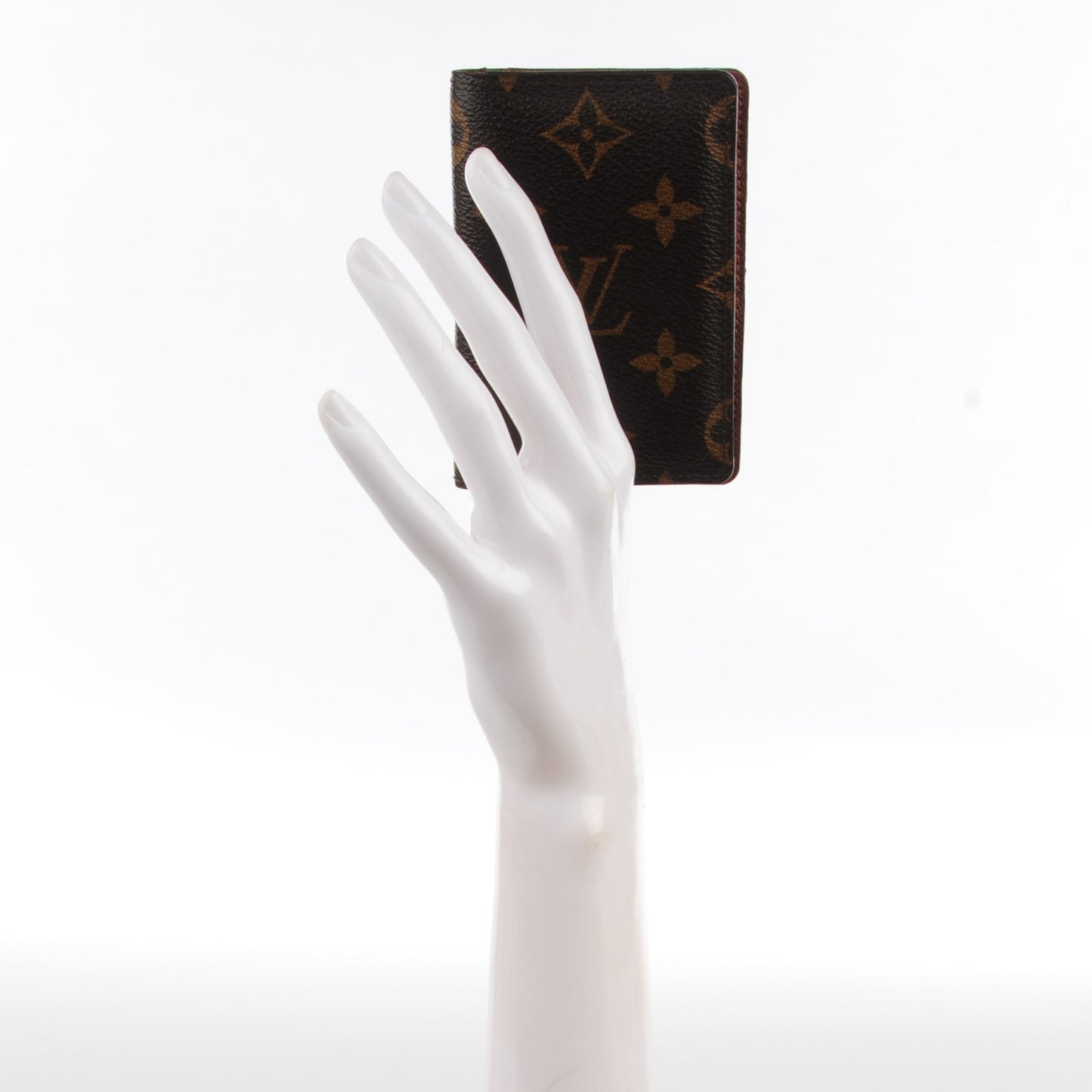 Monogram Pocket Organizer Card Holder