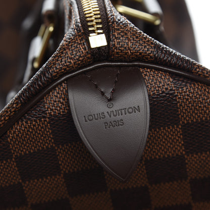 Louis Vuitton Damier Ebene Speedy 30 5 of 9
