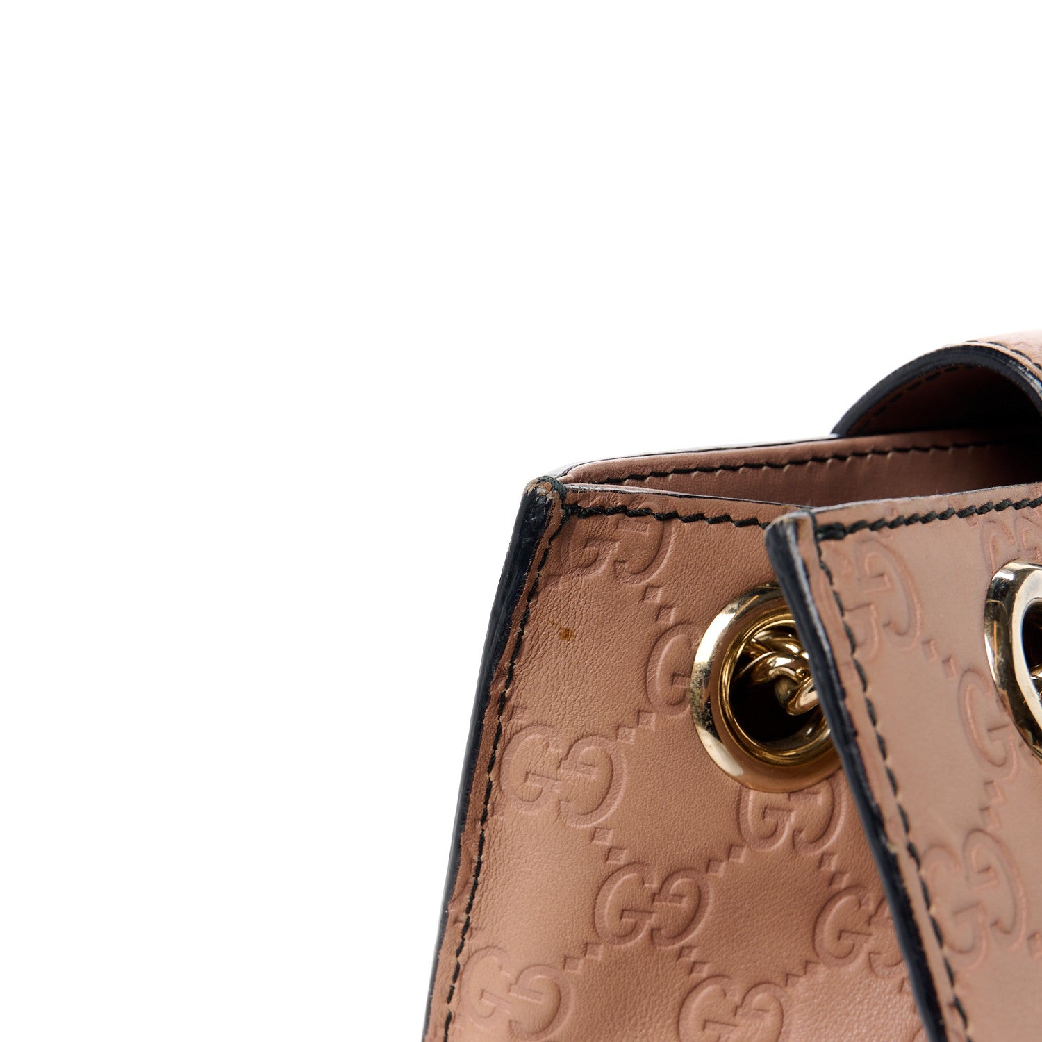 Gucci Guccissima Large Emily Chain Shoulder Bag Camelia 15 of 15