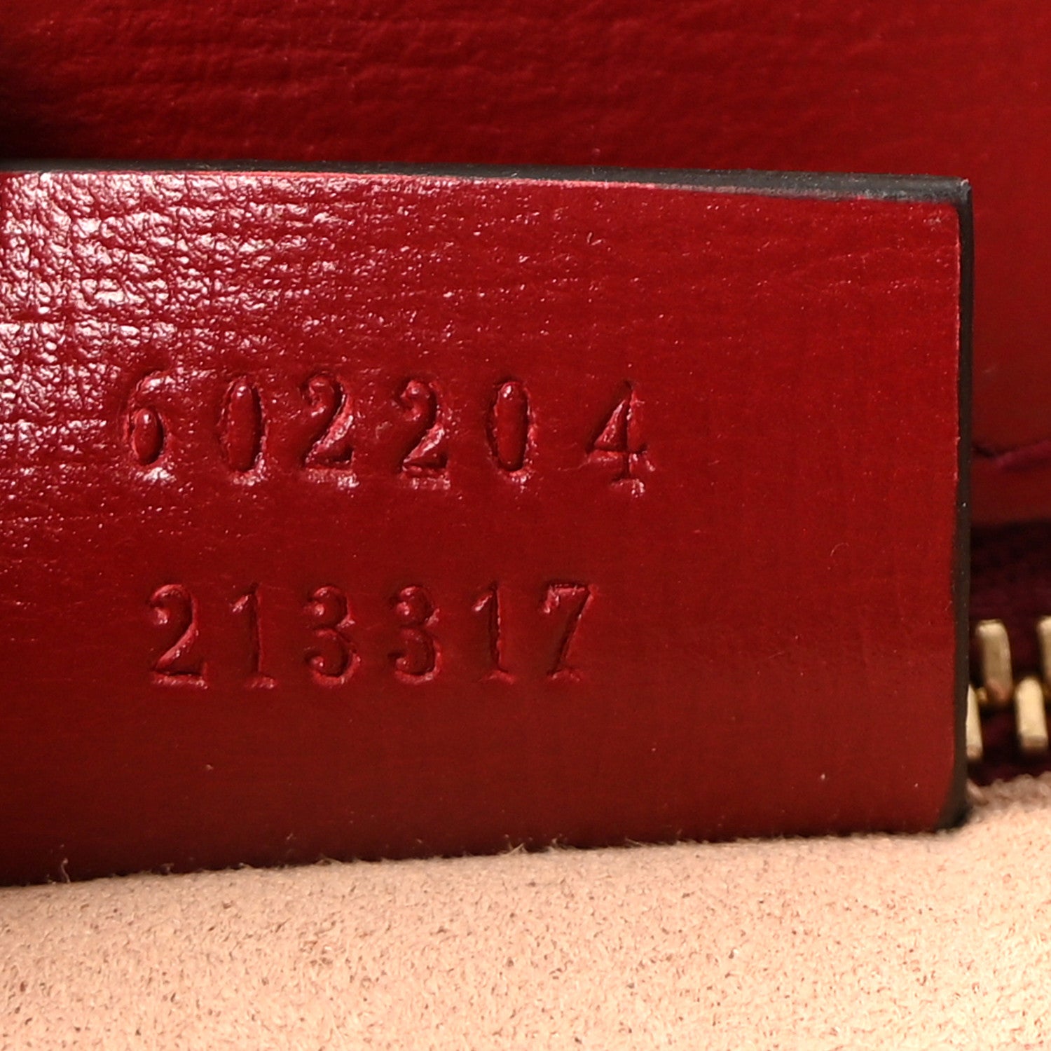 Gucci GG Supreme Monogram Azalea Calfskin Horsebit 1955 Shoulder Bag Beige Ebony New Cherry Red 7 of 10