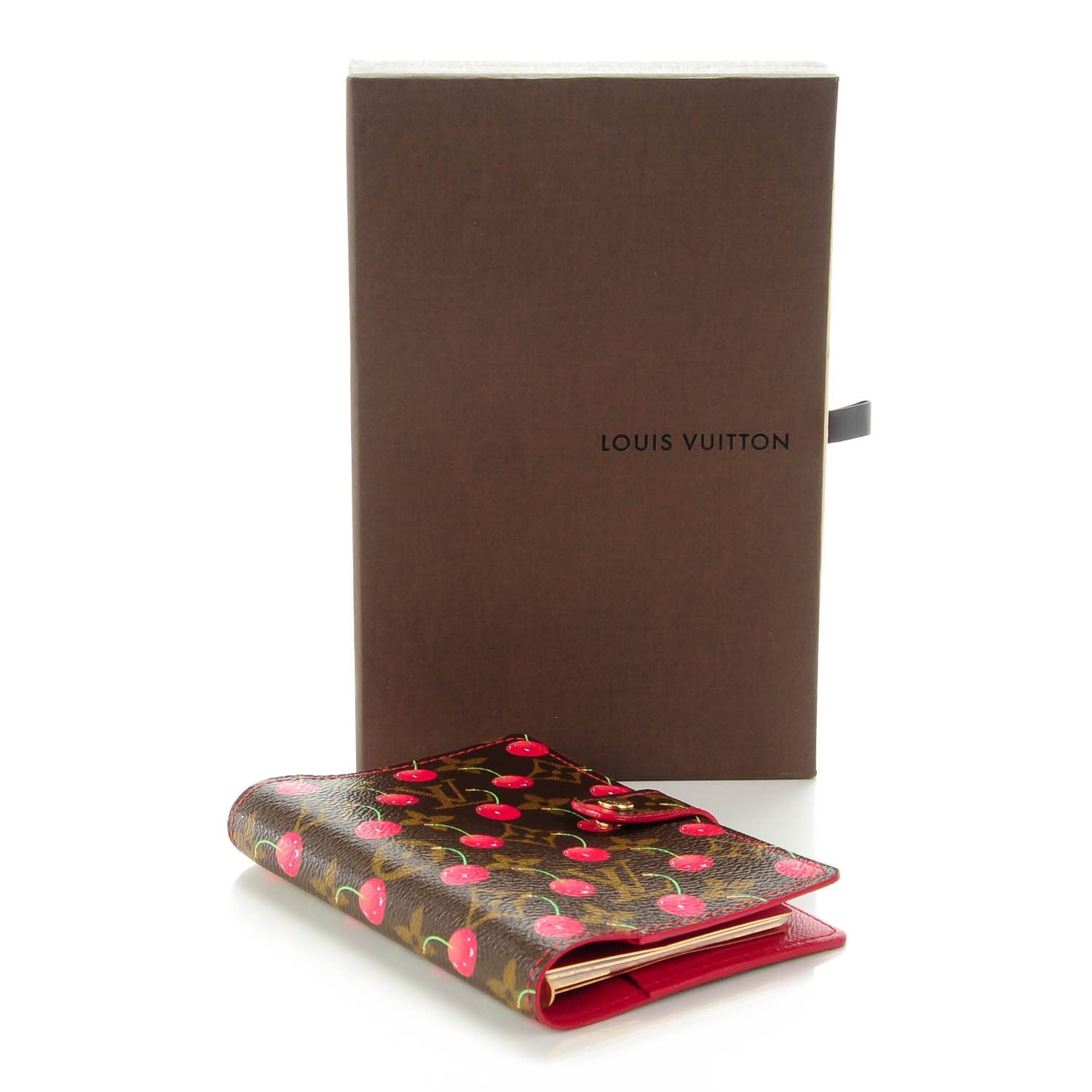 Louis Vuitton Monogram Cerises Small Ring Agenda Cover 4 of 7