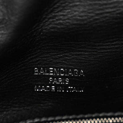 Balenciaga Thin Calfskin Small Monaco Sling Shoulder Bag Black 6 of 10
