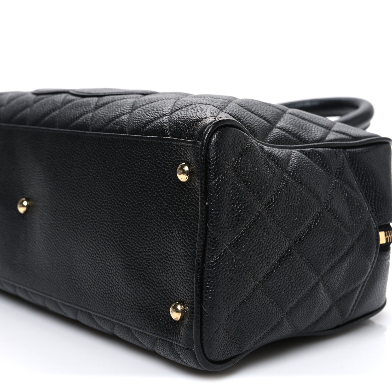 Chanel Caviar Quilted Large Bowler Black 10 of 10