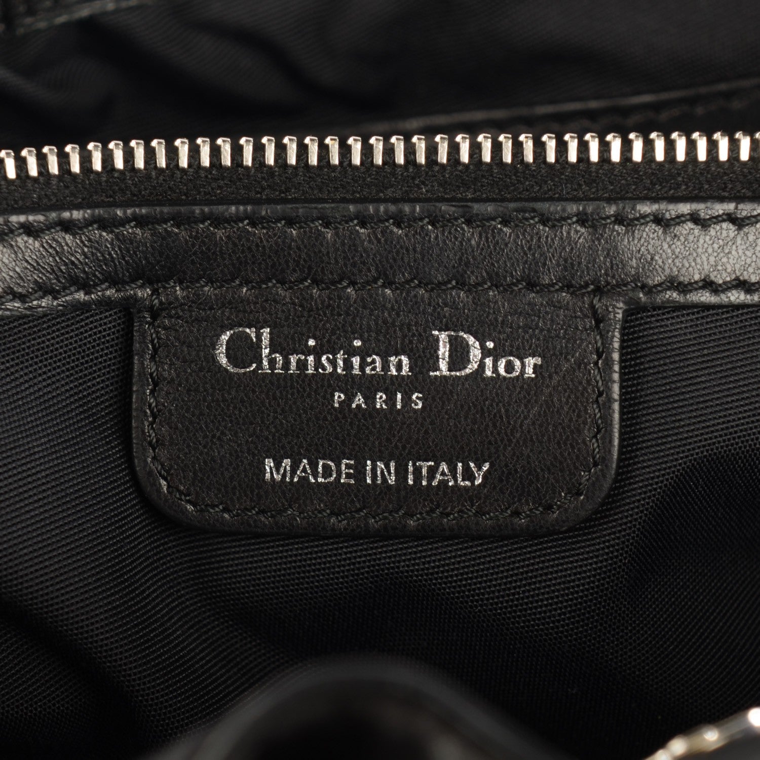 Christian Dior Lambskin Cannage Large Le Trente Tote Black 6 of 7
