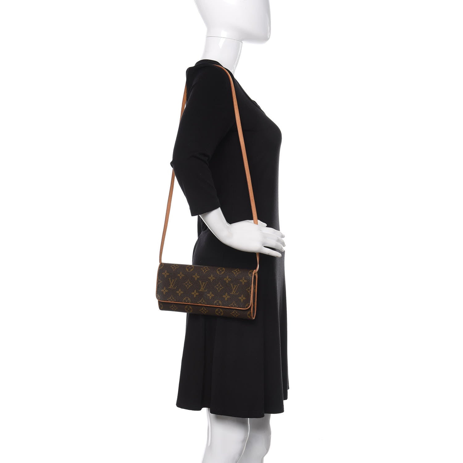 Louis Vuitton Monogram Pochette Twin GM 2 of 9