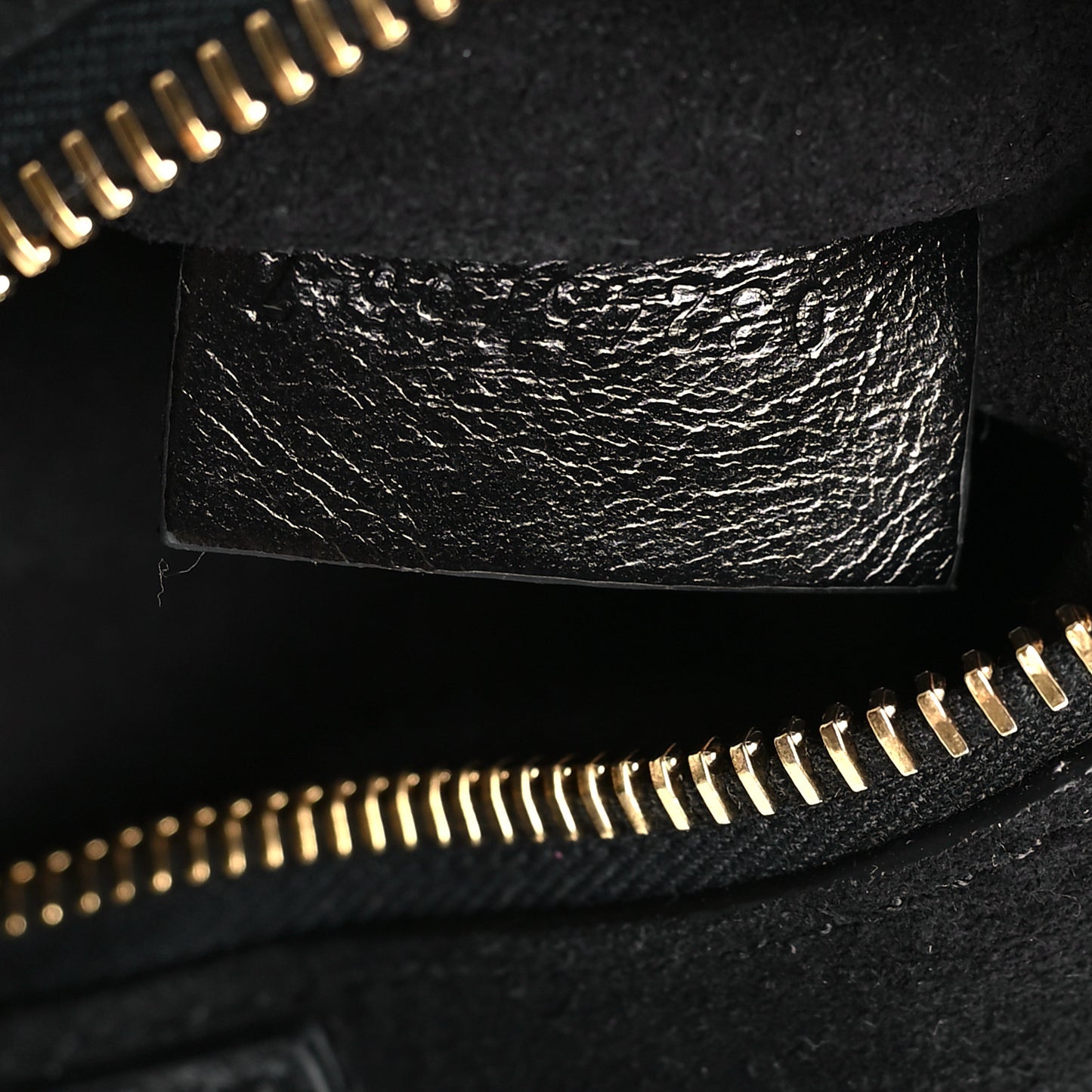 Shiny Calfskin Small Marcie Hobo Bag Black
